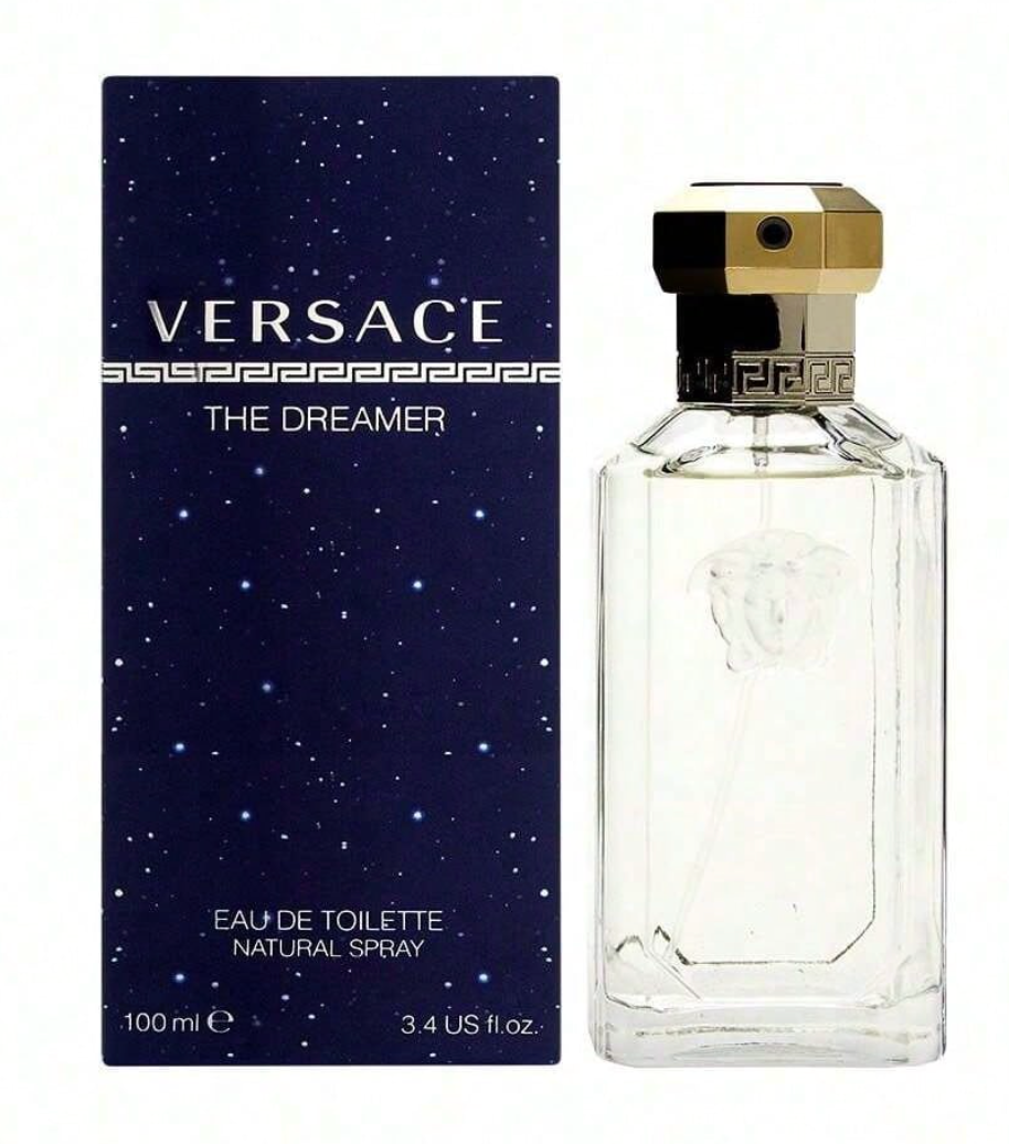 Versace The Dreamer Eau De Toilette Spray For Men EDT Perfume Perfumes 1.7oz/50ml 3.4oz/100ml