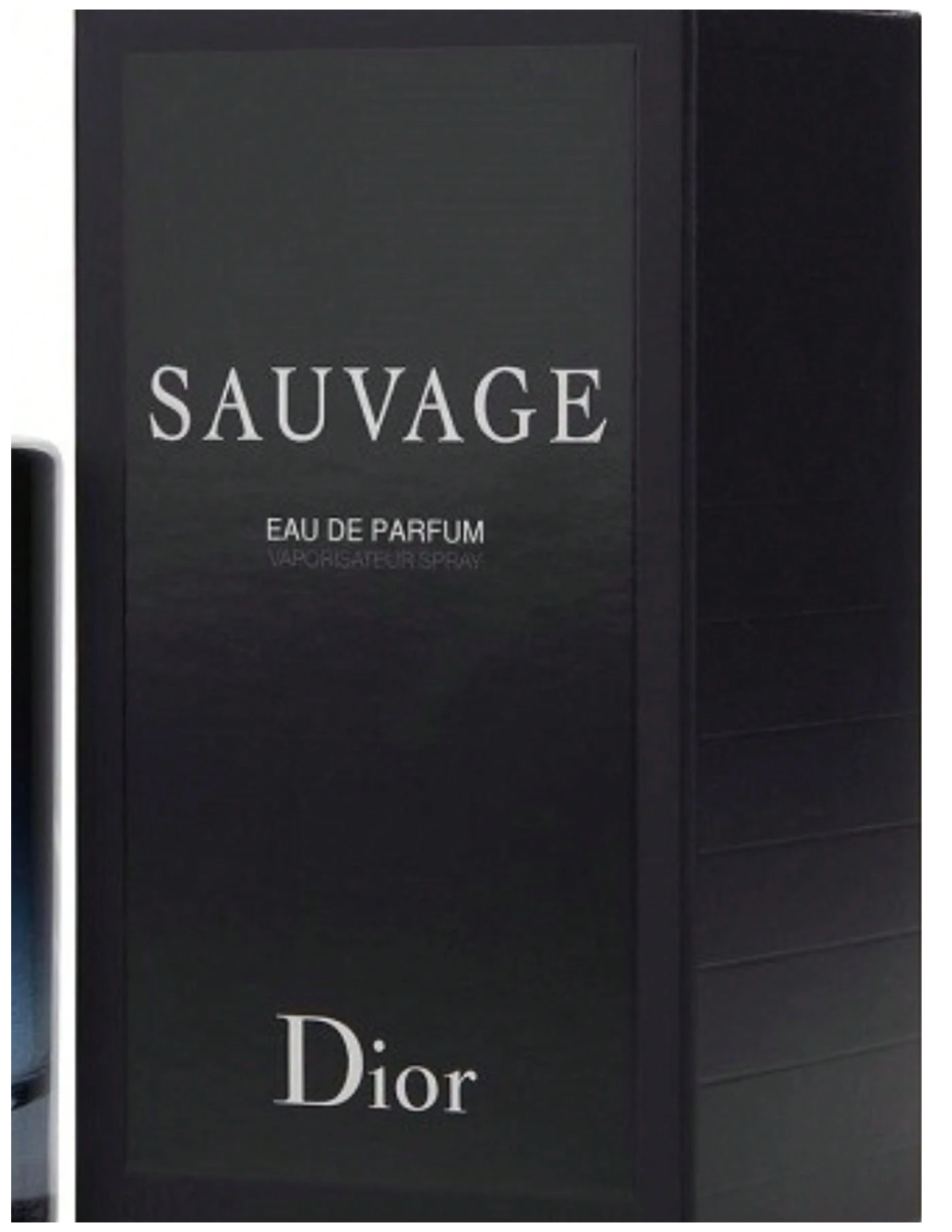 Dior Sauvage Eau De Parfum Spray 3.4 Oz Regular Size Men's Fragrance