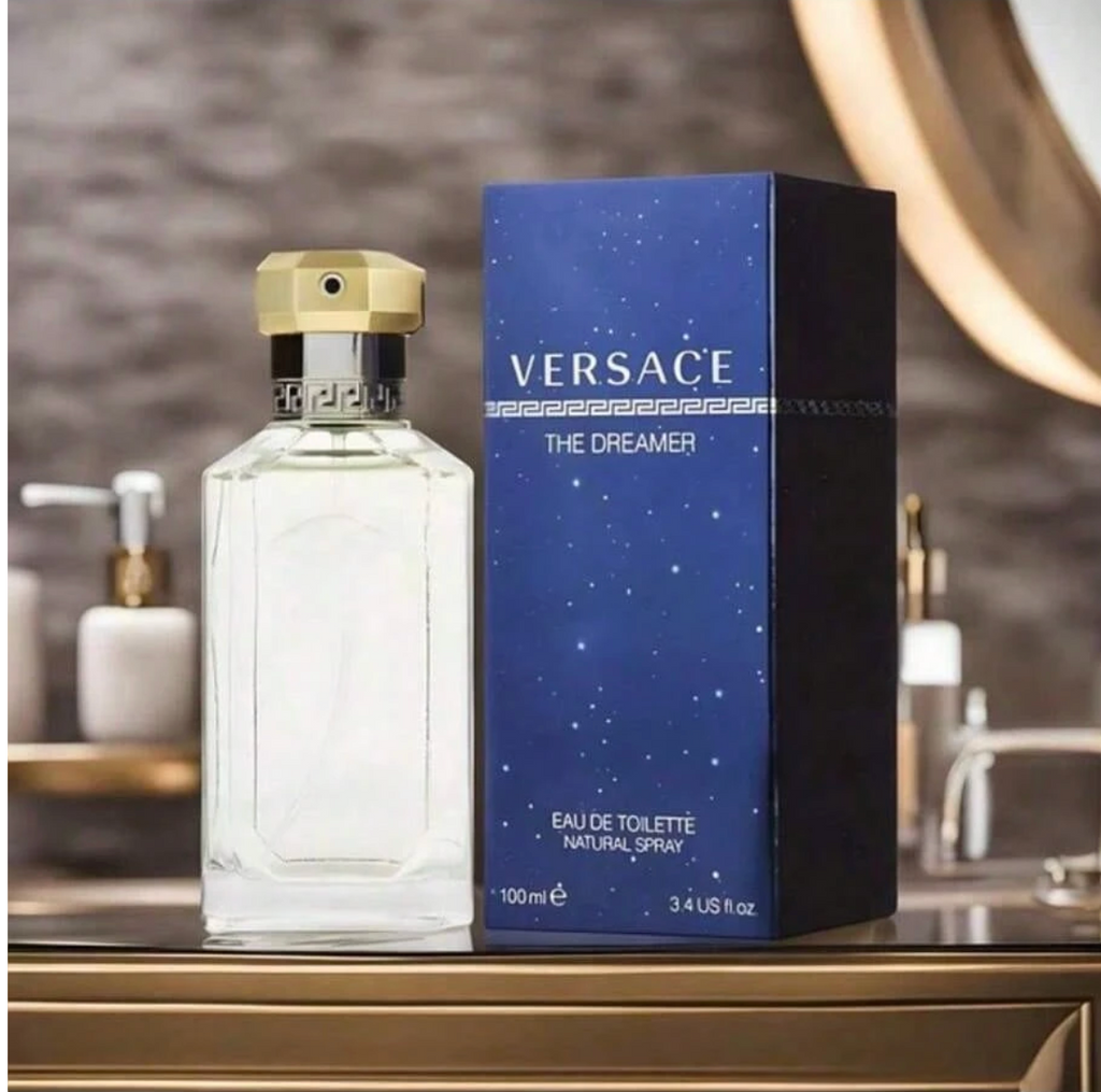Versace The Dreamer Eau De Toilette Spray For Men EDT Perfume Perfumes 1.7oz/50ml 3.4oz/100ml