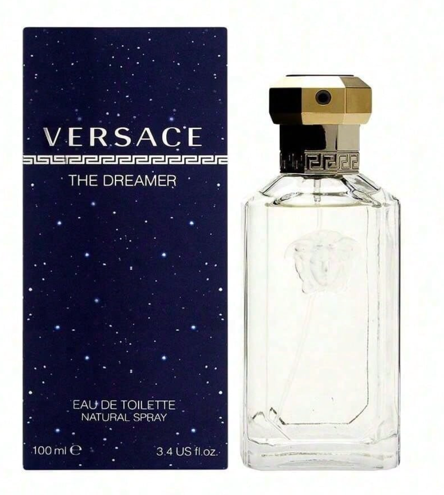 Versace The Dreamer Eau De Toilette Spray For Men EDT Perfume Perfumes 1.7oz/50ml 3.4oz/100ml