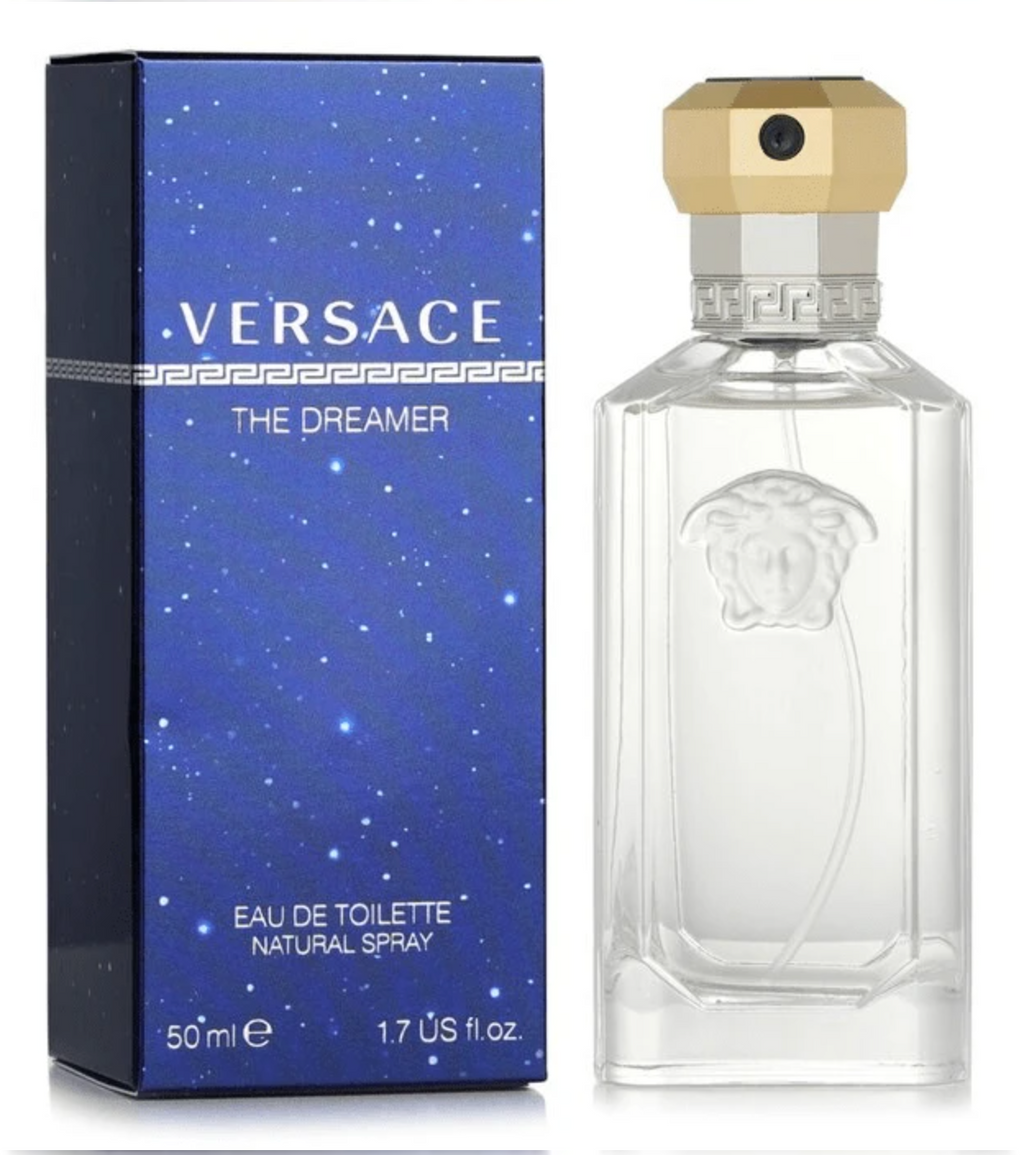 Versace The Dreamer Eau De Toilette Spray For Men EDT Perfume Perfumes 1.7oz/50ml 3.4oz/100ml