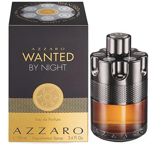 Azzaro Wanted By Night Eau De Parfum Spray For Men EDP Perfume Perfumes 3.4oz/100ml