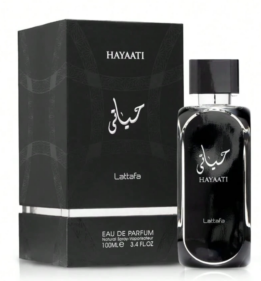 Lattafa Perfumes Hayaati Eau De Parfum Spray For Men, 3.4 Ounce