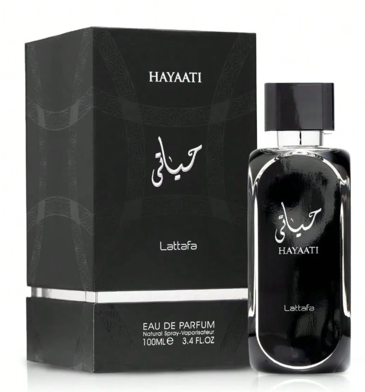 Lattafa Perfumes Hayaati Eau De Parfum Spray For Men, 3.4 Ounce