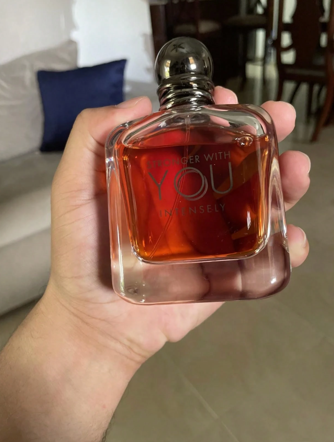 Giorgio A Rman I Stronger With You Intensely Eau De Parfum Spray For Men EDP Intense Perfume Perfumes 3.4oz/100ml